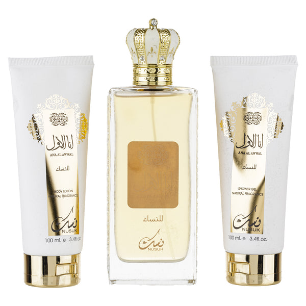 Nusuk Ana Al Awwal EDP Set Cadou 100ml | Parfum pentru Ea