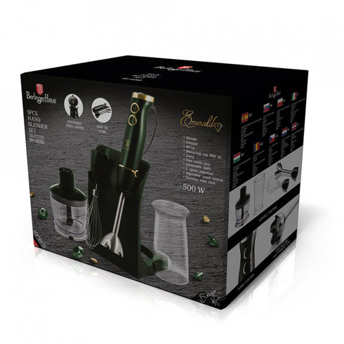 Tyčový mixér 5 v 1 Emerald Collection Berlinger Haus BH 9299