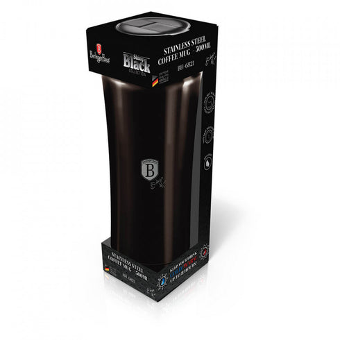 Termohrnček na kávu Berlinger Haus BH-6412 z nehrdzavejúcej ocele 0,5 l