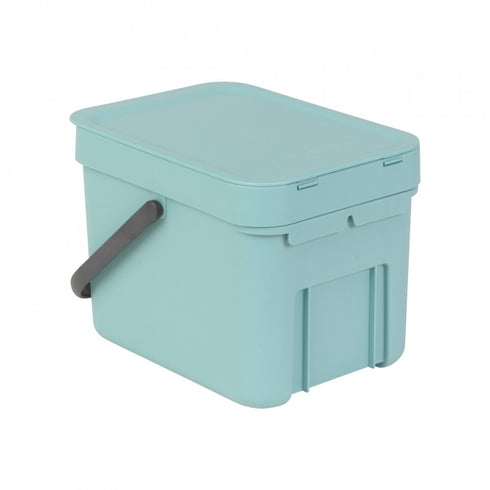 Cos de gunoi Brabantia Sort&Go 6L pentru colectare separata, Mint 648971
