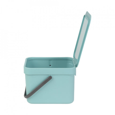 Cos de gunoi Brabantia Sort&Go 6L pentru colectare separata, Mint 648971