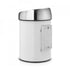 Cos de gunoi Brabantia Touch Bin 3L, Alb 647216