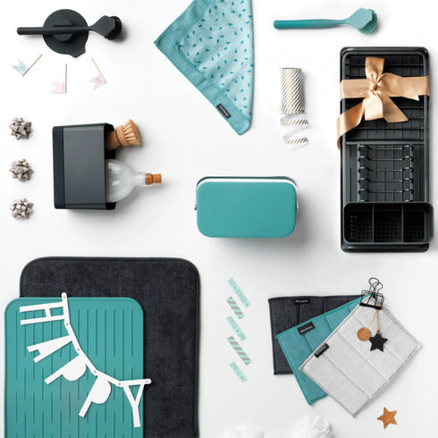 Covoras din microfibra Brabantia Gri Inchis 1000215