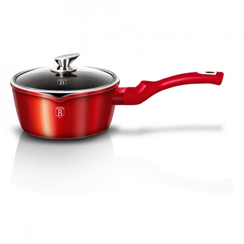 Cratita cu capac 16 cm Burgundy Metallic Line Berlinger Haus BH 1525N