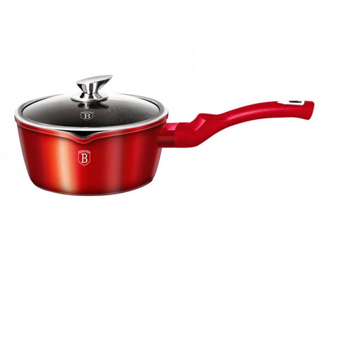 Cratita cu capac 16 cm Burgundy Metallic Line Berlinger Haus BH 1525N