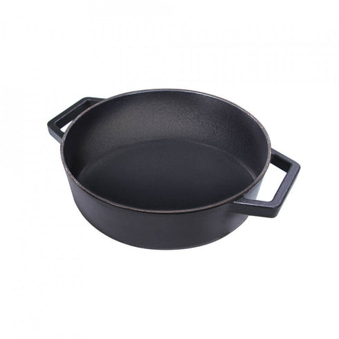 Cratita cu capac 26 cm din fonta emailata Black Rose Collection Berlinger Haus BH 6493