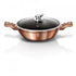 Cratita cu capac 28 cm Rose Gold (Cupru) Metallic Line Berlinger Haus BH 1519N