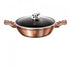 Cratita cu capac 28 cm Rose Gold (Cupru) Metallic Line Berlinger Haus BH 1519N