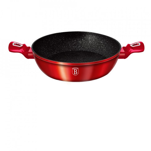 Cratita cu capac 32 cm Burgundy Metallic Line Berlinger Haus BH 1264N