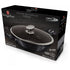 Cratita joasa cu capac Metallic Line Shiny Black Edition BerlingerHaus BH 6608