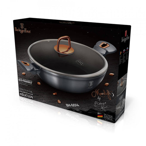 Cratita joasa cu capac Moonlight Collection BerlingerHaus BH 6014