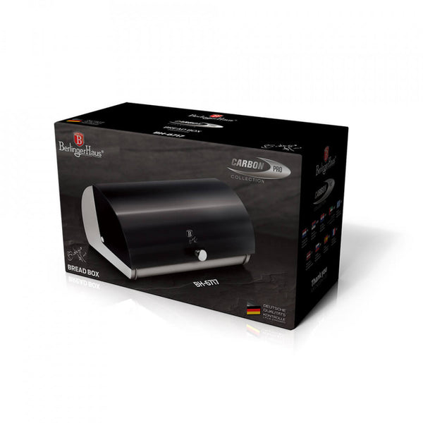 Cutie depozitare paine Metallic Line Carbon Pro Edition BerlingerHaus BH 6717