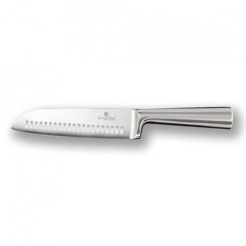 Cutit Santoku 17.5 cm din otel inoxidabil Silver Jewellery Collection Berlinger Haus BH-2440