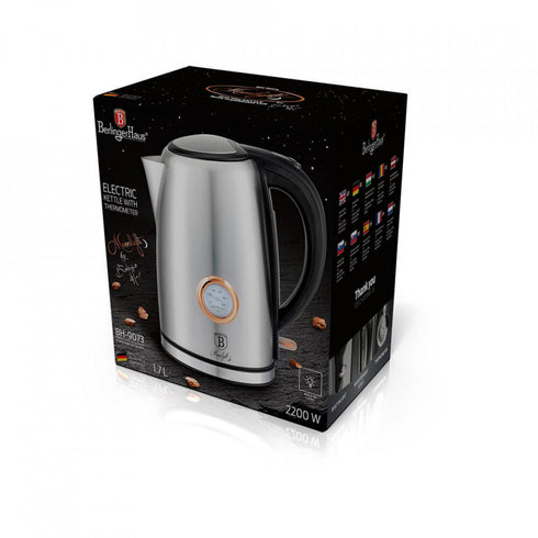 Fierbator electric cu termostat 1.7L Black Rose Collection Berlinger Haus BH 9077