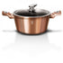 Oala cu capac 20 cm Rose Gold (Cupru) Metallic Line Berlinger Haus BH 1514N