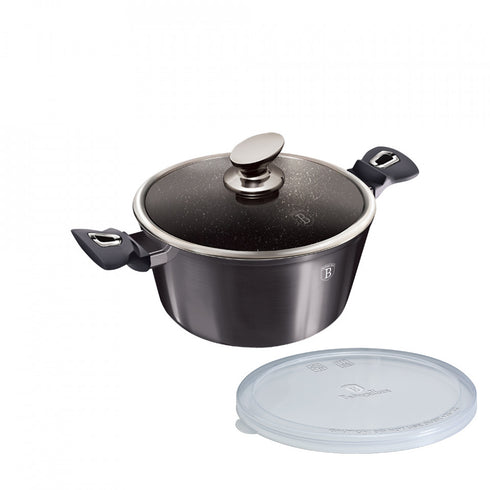 Oala cu capac 28 cm Metallic Line Carbon Pro Edition Berlinger Haus BH 6894