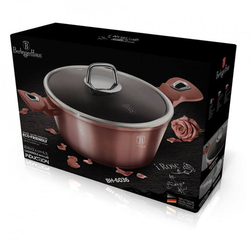 Oala cu capac I-Rose Collection BerlingerHaus BH 6036