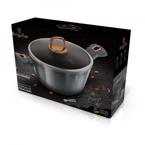 Oala cu capac Moonlight Collection BerlingerHaus BH 6012