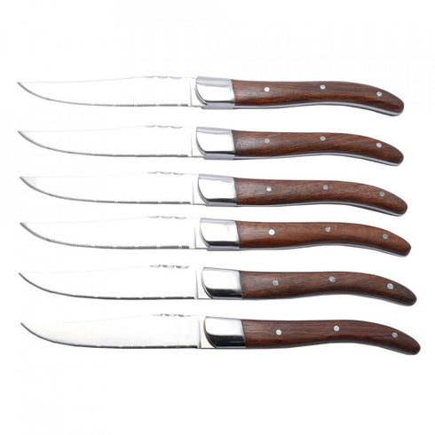 Set 6 cutite pentru friptura Rosewood Laguiole Berlinger Haus BH-2439