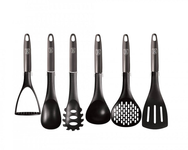 Set ustensile de bucatarie (7 piese) Metallic Line Carbon Pro Edition BerlingerHaus BH 6330