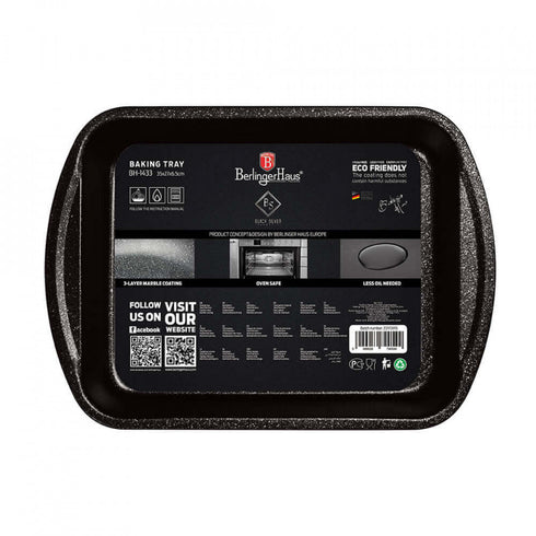 Tava pentru cuptor dreptunghiulara 35x27 cm Black Rose Collection Berlinger Haus BH 1433