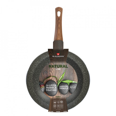 Tigaie aluminiu marmorata 20 cm Natural Line Blaumann BL 3381