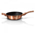Tigaie cu capac adanca 28 cm Rose Gold (Cupru) Metallic Line Berlinger Haus BH 1518N