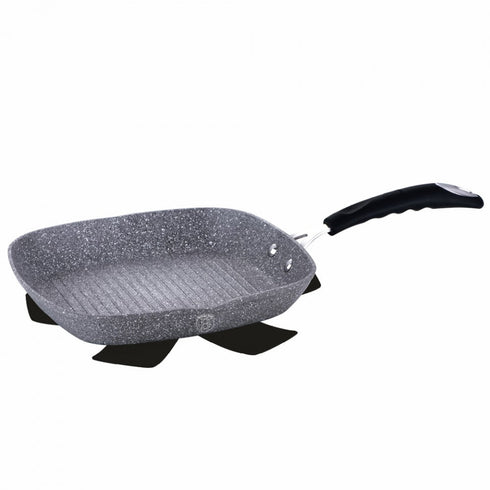 Tigaie Grill 28 cm Gray Stone Touch Line Berlinger Haus BH 1163N